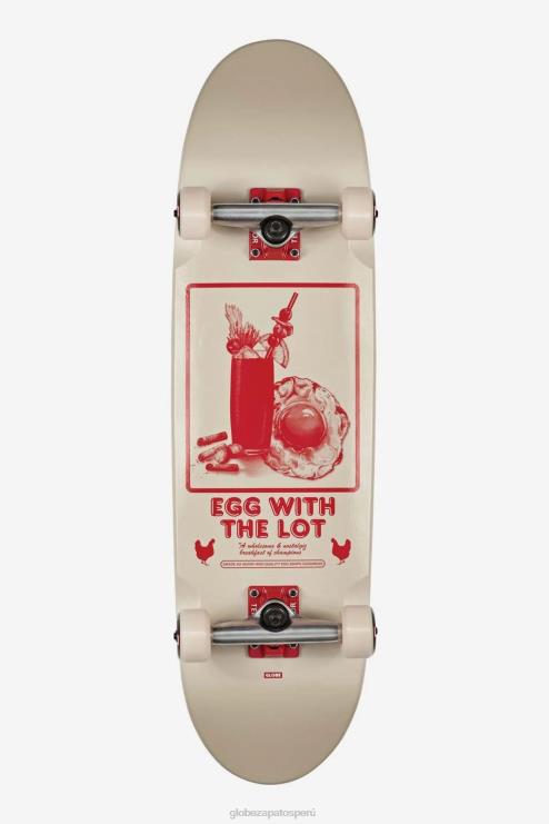 Globe Brand eggy 8.625 completo DHD8L203 patinetas blanquecino el lote DHD8L203 Globe shoes Peru Confianza Globe Brand Somos tu companero de confianza